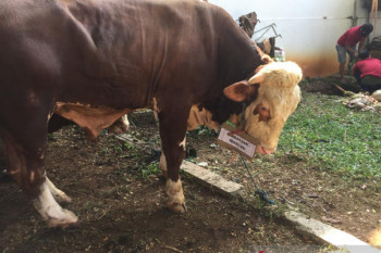 Paspampres terima hewan kurban dari Kapolri