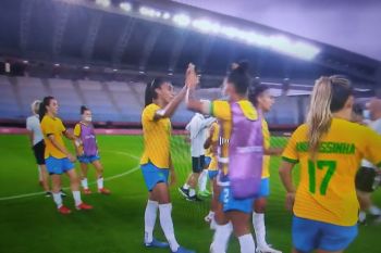 Sepakbola Olimpiade : Tim putri Brazil cukur China 5-0