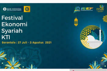 Festival Ekonomi Syariah 2021di KTI dimulai hari ini hingga 3 Agustus