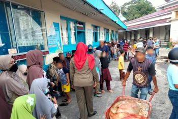 Satpol PP pantau penyembelihan hewan kurban