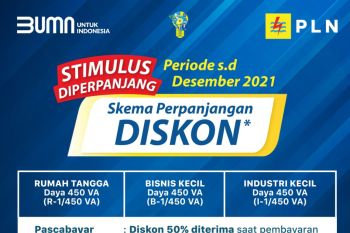 PLN Siap Salurkan Stimulus Listrik Pemerintah hingga Desember 2021