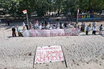 Warga Gili Trawangan bersurat ke Presiden Joko Widodo