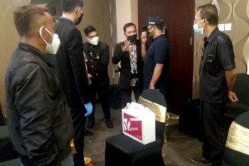 Satgas COVID-19 Kota Kediri hentikan acara pernikahan