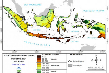 BMKG keluarkan peringatan potensi angin kencang di Sulbar dan Sulteng