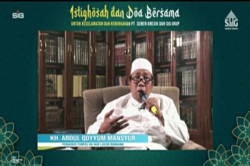 Semen Gresik gelar istigasah virtual dipimpin Gus Qoyyum