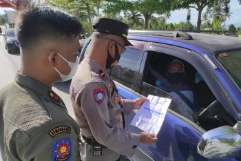 Petugas pos penyekatan tetap intensifkan penjagaan