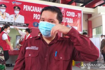 Cakupan vaksinasi dosis pertama empat daerah di Sulut di bawah 20 persen
