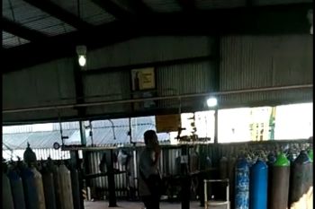 Sekdaprov Lampung bahas ketersediaan pasokan oksigen medis