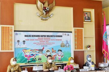 Momentun Hari Anak, Wali Kota Ingatkan Anak-Anak Kendari Terus Gali Potensi Diri