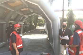 PMI bangun selter isolasi mandiri berbasis komunitas untuk DKI Jakarta