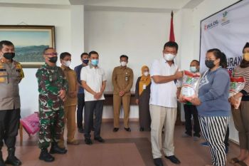 Bulog salurkan bantuan beras PPKM di Salatiga