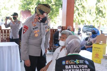 Polda NTB  kembali gelar vaksinasi massal