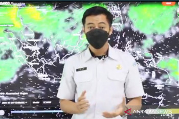 Sebagian besar wilayah Indonesia diprakirakan cerah berawan, termasuk Padang