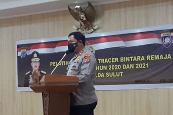 Polda Sulut latih 410 Bintara jadi tenaga "tracer" COVID-19