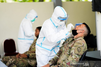108 tentara AS tiba di Balikpapan langsung jalani karantina di Yonif  600 Raiders