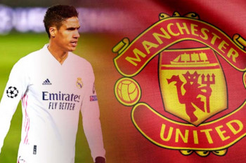 Manchester United sepakat beli Raphael Varane seharga Rp682 miliar