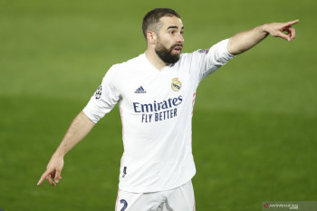 Bek senior Dani Carvajal hengkang di akhir musim dari Real Madrid