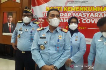 Vaksinasi warga binaan di DIY ditargetkan rampung Oktober