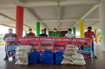 SKHB suplai ratusan makanan dan beras kepada warga tidak mampu