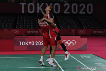 Greysia/Apriyani tembus final Olimpiade Tokyo