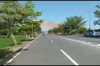 Suasana PPKM Darurat di Mataram