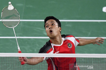Upaya Ginting dipatahkan Chen Long di semifinal Tokyo 2020