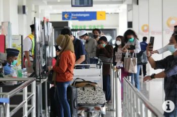 Bandara Radin Inten II Lampung wajibkan penumpang pakai "PeduliLindungi"