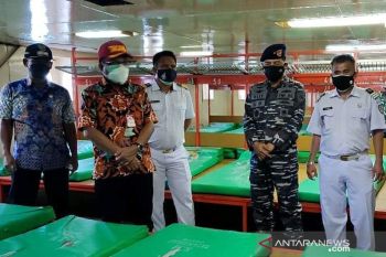 Pemkot Bitung  tinjau pemanfaatan isolasi apung COVID-19