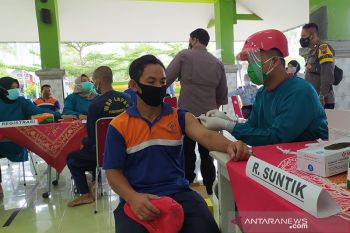 697 napi Lapas Kelas II A Purwokerto divaksin