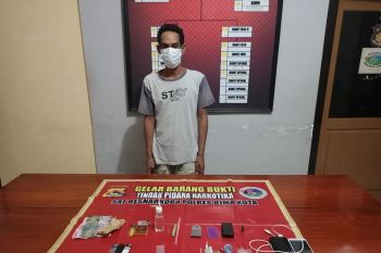 SatResnarkoba Polres Bima Kota tangkap residivis sabu