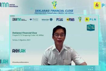 PLTS Terapung Cirata ditargetkan beroperasi komersial pada November 2022