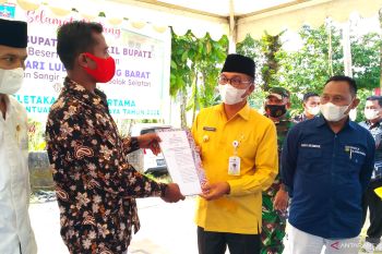 Bantuan perumahan DAK mulai dibangun untuk 54 KK di Solok Selatan