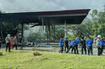 Satu orang tewas akibat kebakaran di SPBU Pangkep Sulsel