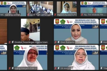 Gerakan Ibu Bangsa Kowani gelar doa bersama agar pandemi segera berakhir