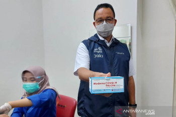 Pemprov DKI siapkan 200.060 dosis vaksin Moderna