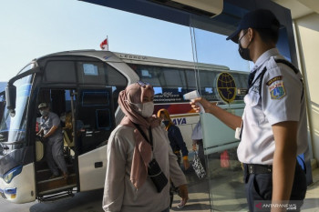 Terminal Pulo Gebang hanya berangkatkan satu penumpang sejak perpanjangan PPKM