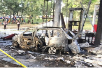 Korban meninggal akibat kebakaran di SPBU Pangkep bertambah satu menjadi dua orang