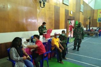 Kodim 1709/Yawa gelar vaksinasi untuk warga dan karyawan SWPI
