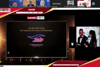 ASDP raih "The Best GRC For Corporate Governance" dan "The Best CEO 2021"