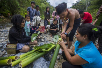 Tradisi Maliu warga Dayak Meratus