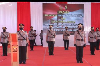 Polda Sumsel ganti lima Kapolres dan  Direskrimsus