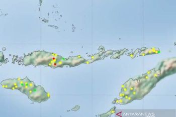 BMKG: Dua titik panas muncul di Ngada