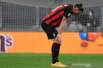 AC Milan kehilangan Ibrahimovic di laga perdana Serie A