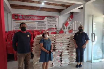 Pemerintah Kabupaten Minahasa Tenggara salurkan bantuan beras PPKM