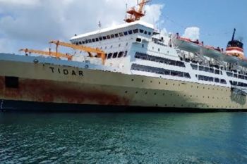 KM Tidar menjadi tempat karantina COVID-19 bagi warga Jayapura
