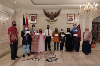 KBRI fasilitasi vaksinasi WNI dari kelompok rentan di Qatar