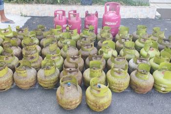 Polres Bitung ringkus pencuri spesialis tabung gas elpiji