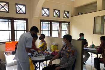 Ratusan personel Polres Pasaman jalani medical check up