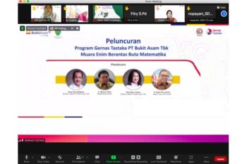 Bukit Asam dukung Gerakan Nasional pemberantasan buta literasi dan matematika
