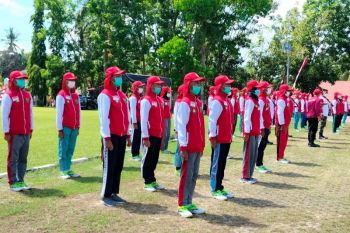 Wabup Bartim ingatkan pelatihan paskibraka tetap terapkan prokes